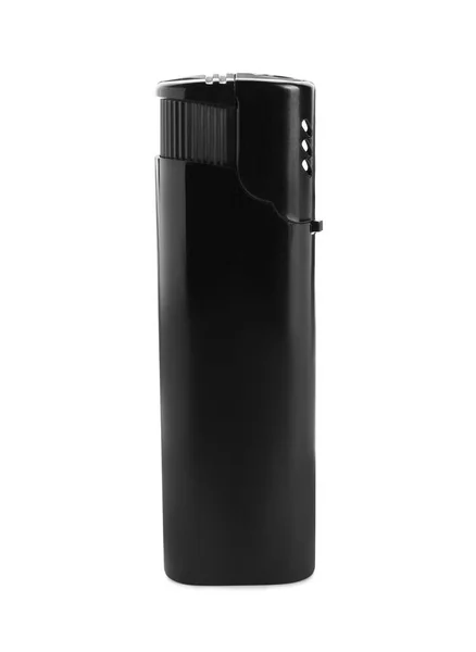 Stylish Small Pocket Lighter Isolated White — Stock Photo, Image
