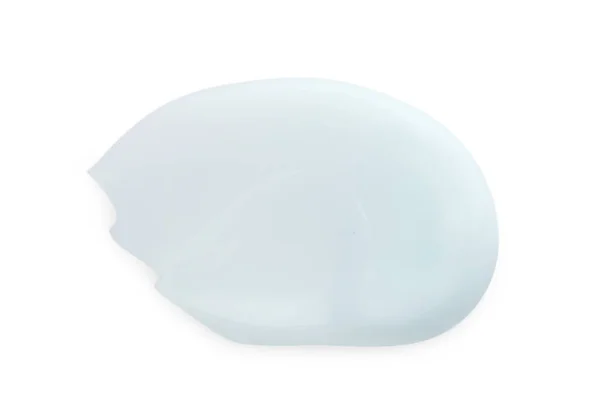 Sample Cosmetic Gel Isolated White Top View — 图库照片