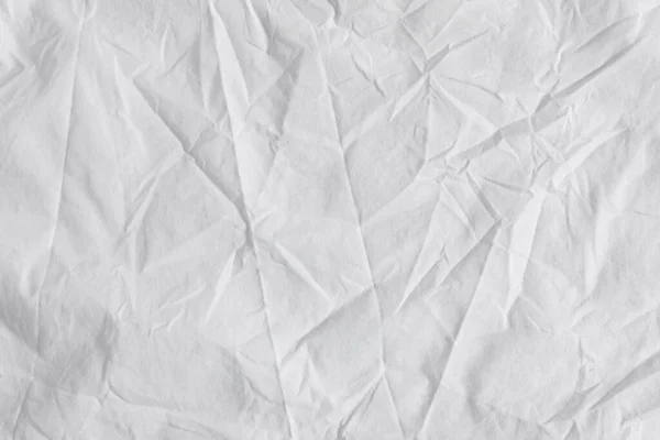 Zgnieciony Biały Materiał Jako Tło Widok Góry — Zdjęcie stockowe