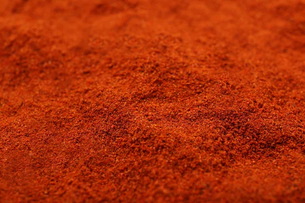 Aromatic Paprika Powder Background Closeup View — Stock Photo, Image