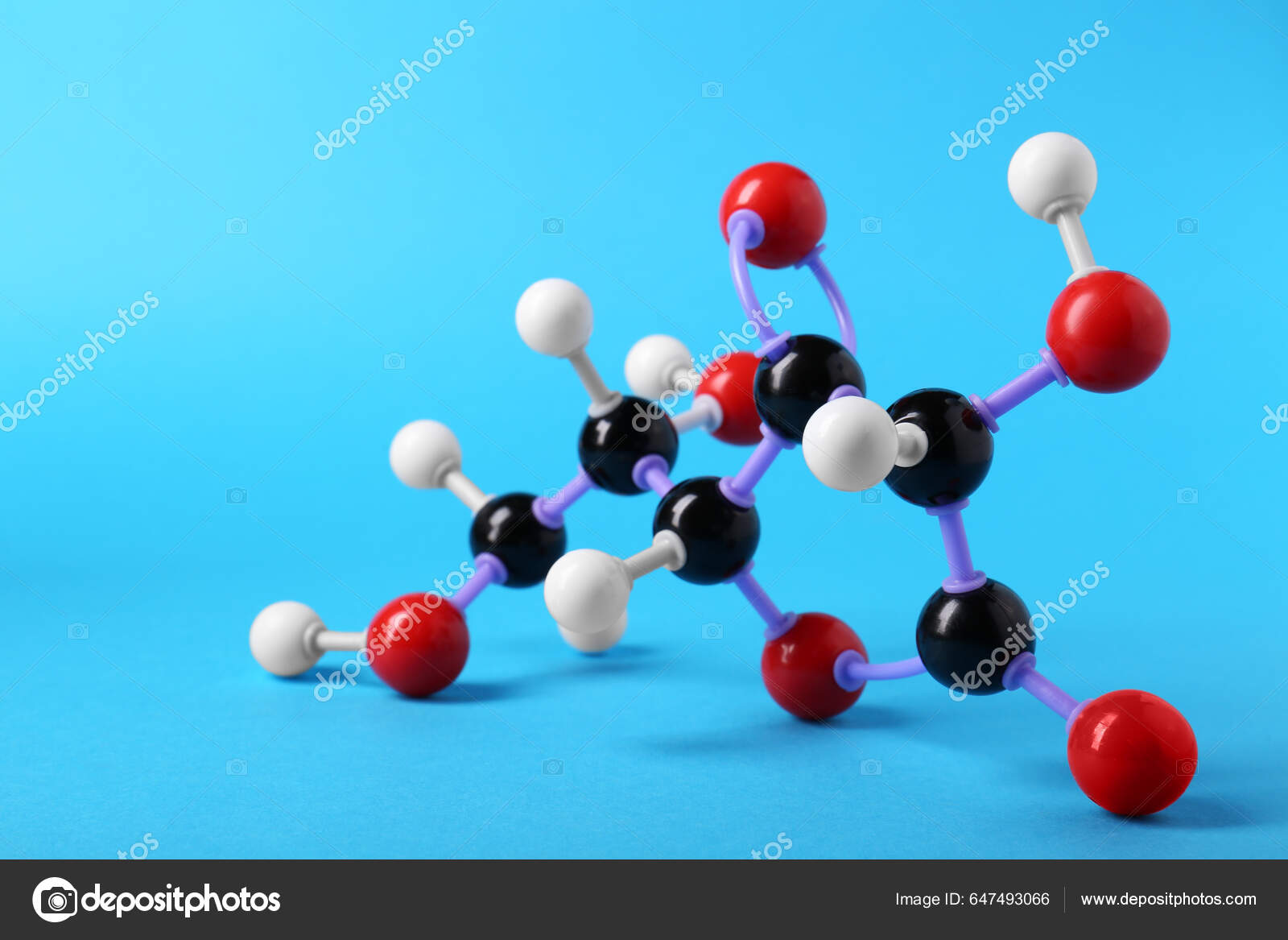 Molekyl Vitamin Lyseblå Bakgrunn Kjemisk Modell – stockfoto © NewAfrica  #647493066, image size:1600x1167