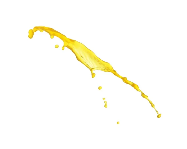 用白开水分离的鲜橙汁 — 图库照片