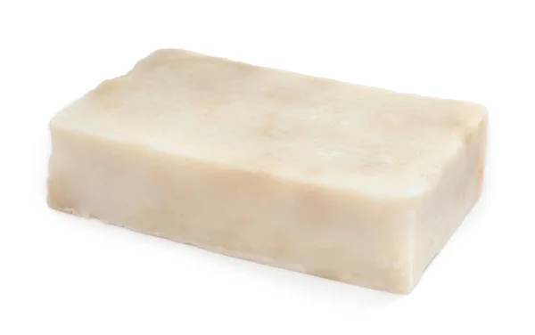 Σαπούνι Λευκό Φόντο Προσωπική Υγιεινή — Φωτογραφία Αρχείου