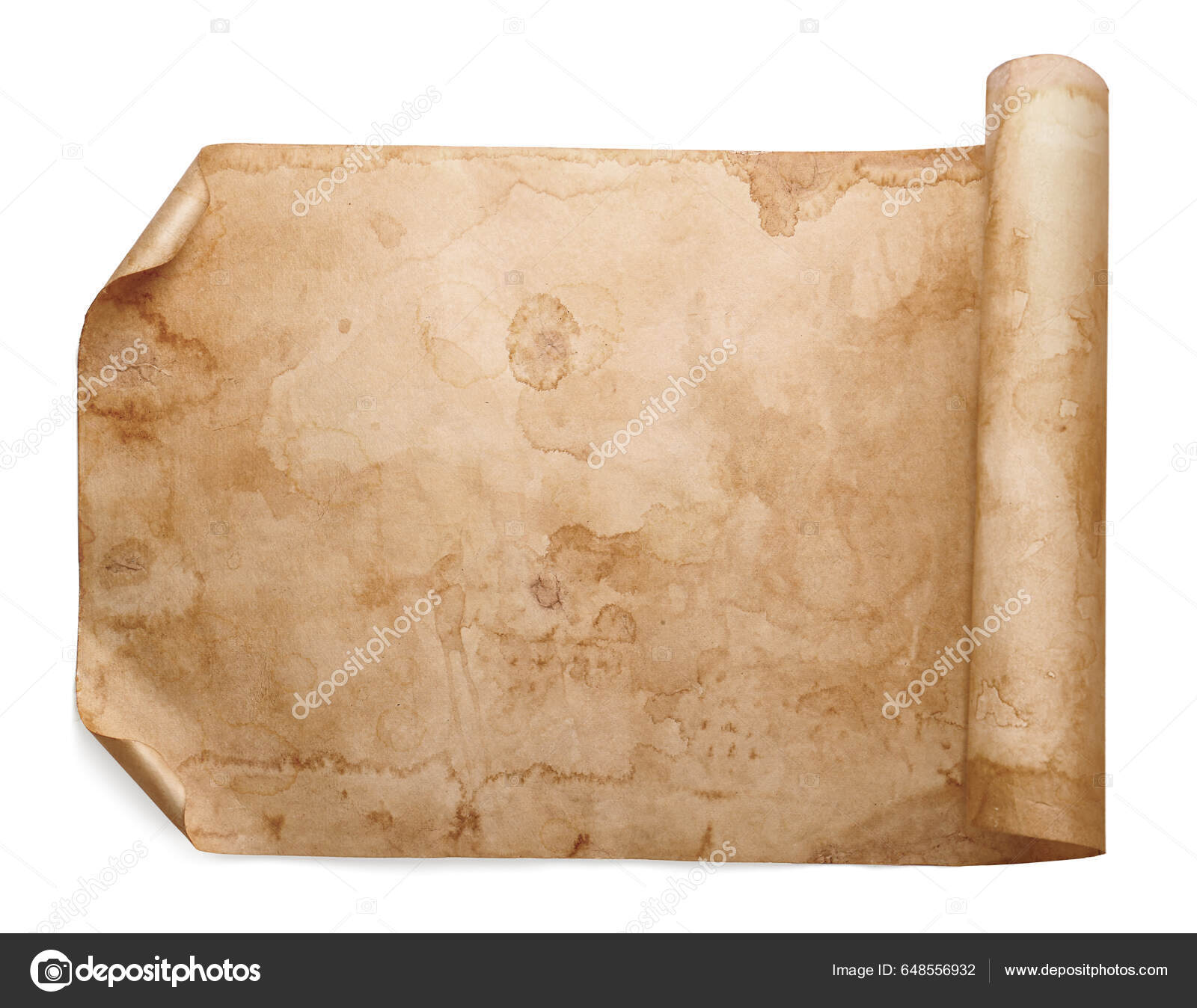 Blank Aged Vellum Paper Parchment Texture Background Stock Photo - Download  Image Now - iStock