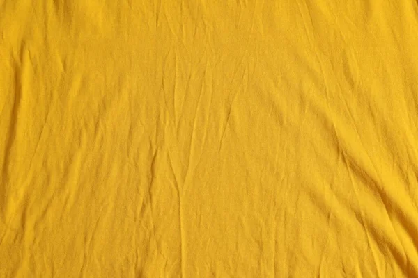 Tessuto Arancio Stropicciato Come Sfondo Vista Dall Alto — Foto Stock