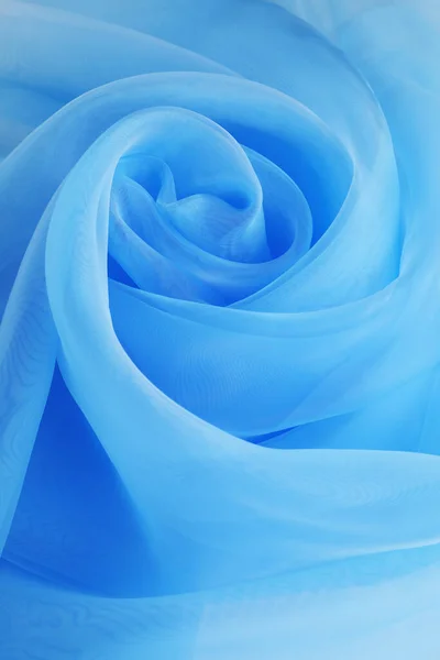 Όμορφο Γαλάζιο Τούλι Ύφασμα Φόντο Κοντινό Πλάνο — Φωτογραφία Αρχείου