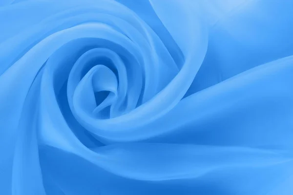 Όμορφο Γαλάζιο Τούλι Ύφασμα Φόντο Κοντινό Πλάνο — Φωτογραφία Αρχείου