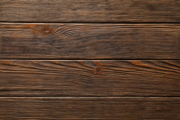 Texture of wooden surface as background, top view