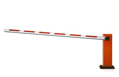 Bir kapalı patlama engeli beyazda izole edildi