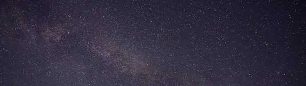 夜の星空 バナーデザイン — ストック写真