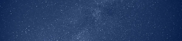 Удивительное Звездное Небо Ночью Дизайн Баннера — стоковое фото