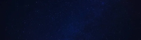 Céu Estrelado Incrível Noite Design Banner — Fotografia de Stock