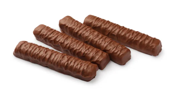 Beyaz Arka Planda Tatlı Çikolatalar — Stok fotoğraf