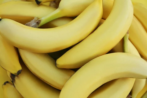 stock image Many tasty bananas as background, closeup view