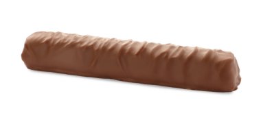 Beyaz üzerine izole tatlı çikolata.