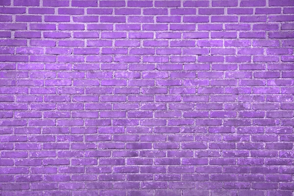 Textura Parede Tijolo Violeta Escuro Como Fundo — Fotografia de Stock