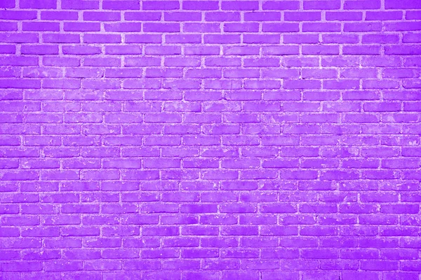 Textura Parede Tijolo Cor Violeta Escura Como Fundo — Fotografia de Stock