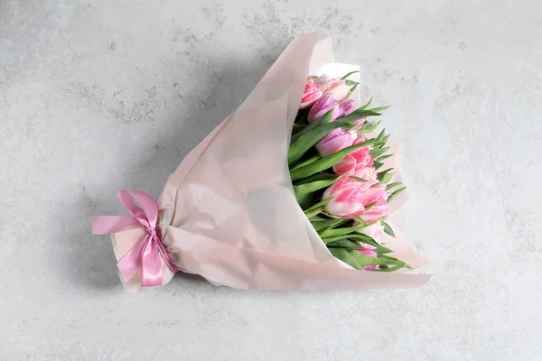 아름다운 꽃다발 모양의 꽃다발 보이는 — 스톡 사진