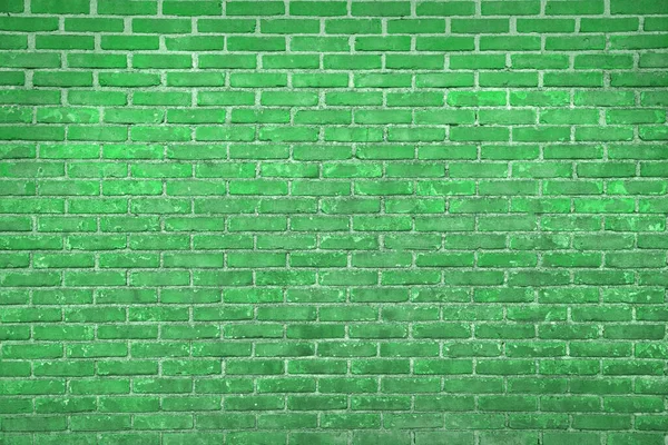 Texture Mur Briques Vert Clair Comme Fond — Photo