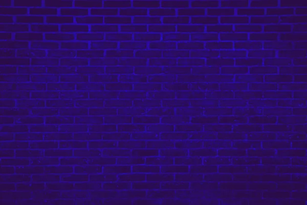 Texture Indigo Color Brick Wall Background — Stock Photo, Image