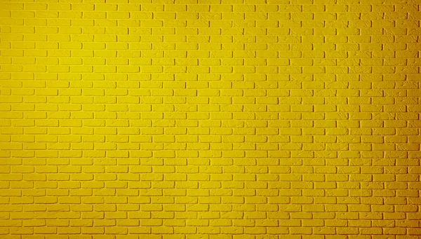 Texture Golden Rod Color Brick Wall Background — Stock Photo, Image
