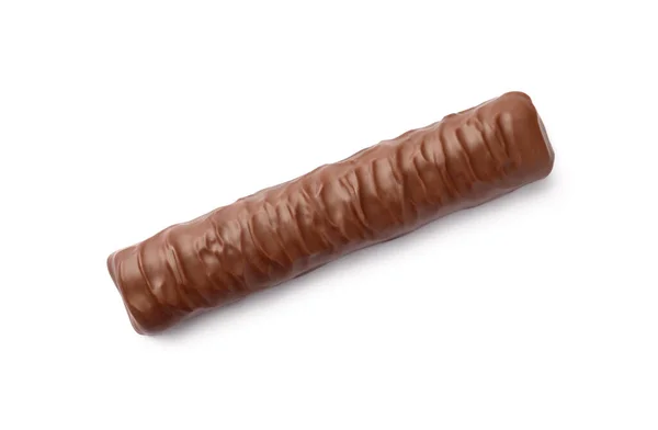 Сладкий Шоколадный Батончик Изолированный Белом — стоковое фото