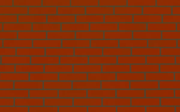 Texture Orange Red Color Brick Wall Background — Stock Photo, Image