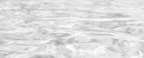 白い背景に波紋の水 クローズアップビュー バナーデザイン — ストック写真