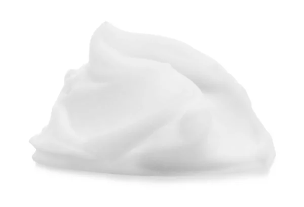 Heap Shaving Foam Isolated White — Stock Photo, Image