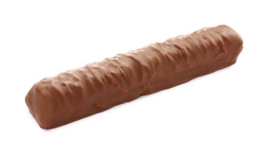 Beyaz üzerine izole tatlı çikolata.