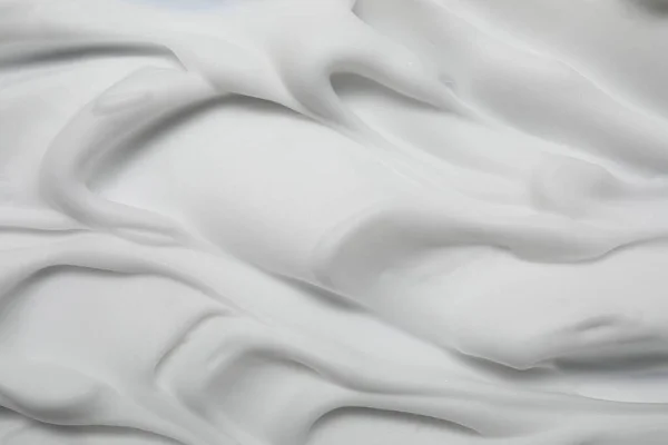 Textura Espuma Afeitar Blanca Como Fondo Primer Plano — Foto de Stock
