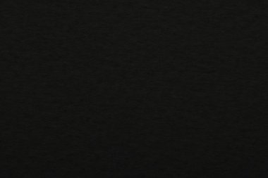 Arkaplan olarak siyah kağıt yaprağının dokusu, üst görünüm