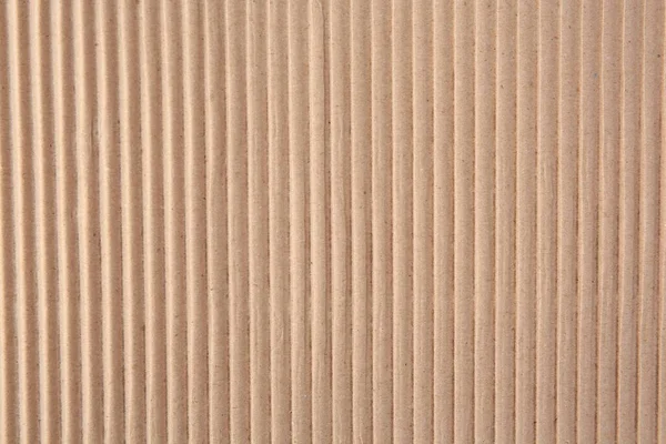 Texture Beige Corrugated Paper Sheet Background Closeup — Stock Photo, Image
