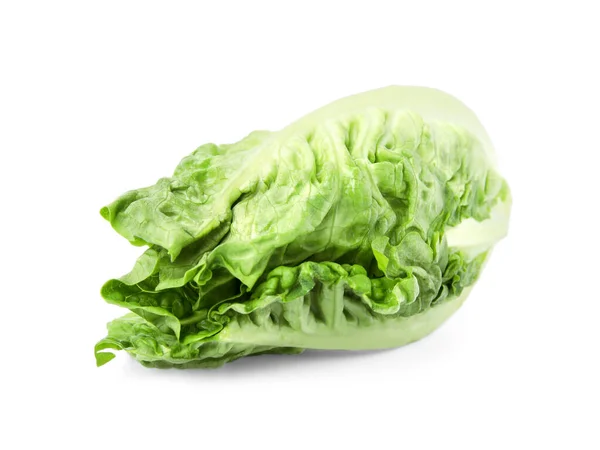 在白菜上分离出新鲜的绿色莴苣 — 图库照片