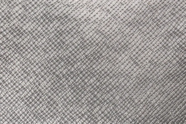 Крупним Планом Вид Срібну Тканину Фон — стокове фото