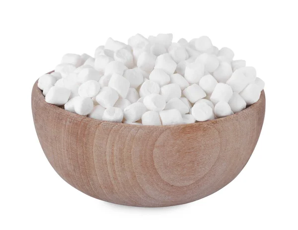 Beyazlar Üzerinde Izole Edilmiş Bir Kase Leziz Puf Şekerlemesi — Stok fotoğraf