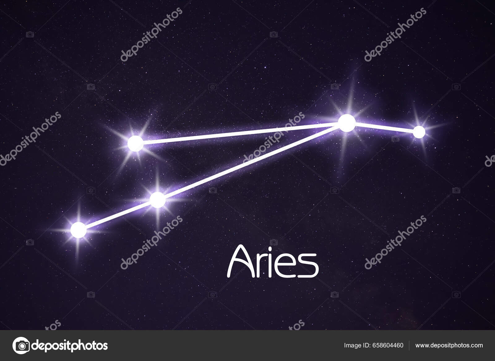 aries star constellation outline
