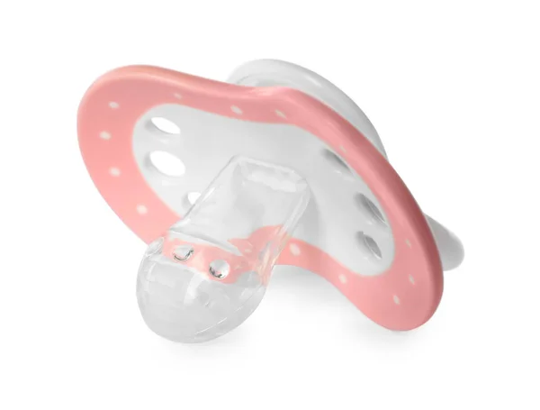 stock image One new baby pacifier isolated on white