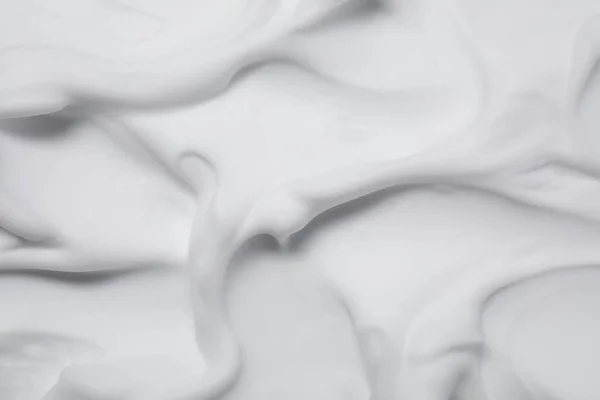 Texture White Shaving Foam Background Top View — Stock Photo, Image