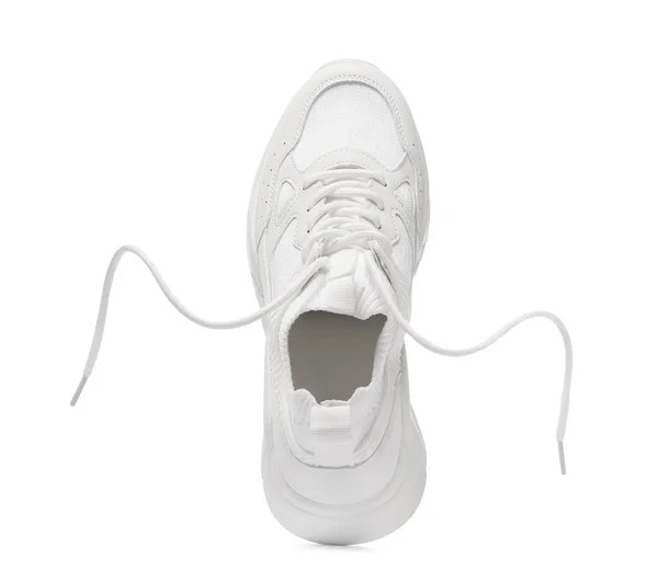Snygg Sneaker Isolerad Vitt — Stockfoto