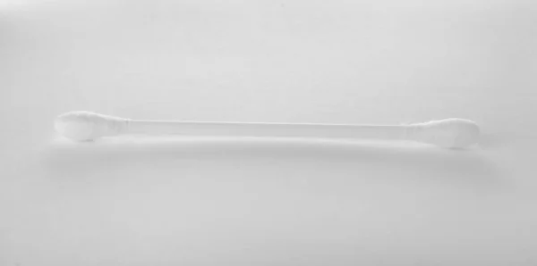 Brote Algodón Limpio Aislado Blanco Accesorio Higiénico —  Fotos de Stock