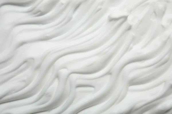 Textura Espuma Afeitar Blanca Como Fondo Vista Superior —  Fotos de Stock
