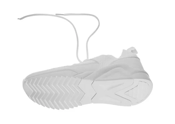 Egy Elegáns Cipő Elszigetelt Fehér — Stock Fotó