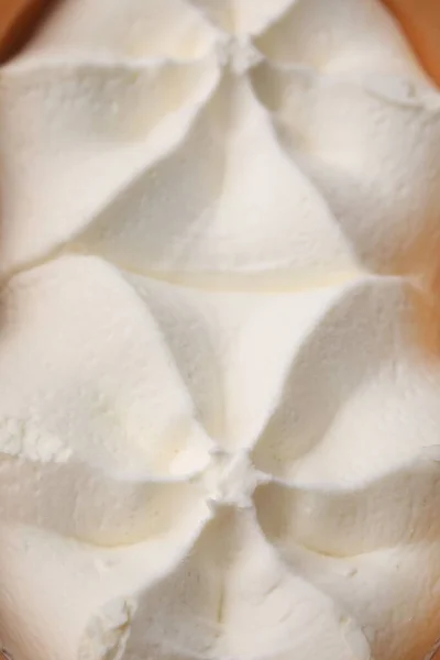 Lahodná Vanilková Zmrzlina Jako Pozadí Detailní Záběr — Stock fotografie