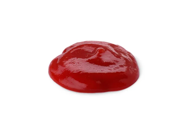 Tasty Fresh Ketchup Isolated White Tomato Sauce — Stock Photo, Image