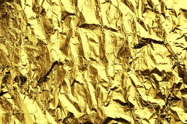 Detailní Pohled Lesklé Zlaté Plochy Jako Pozadí — Stock fotografie