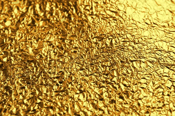Крупный План Блестящей Золотой Поверхности Качестве Фона — стоковое фото