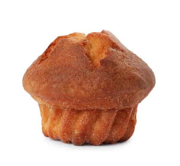 Smaklig Muffins Isolerad Vitt Färska Bakverk — Stockfoto