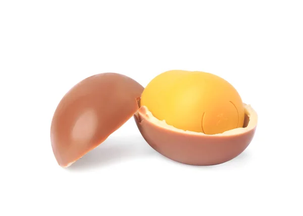 Slynchev Bryag Bułgaria Maja 2023 Połówki Kinder Surprise Egg Plastikowej — Zdjęcie stockowe
