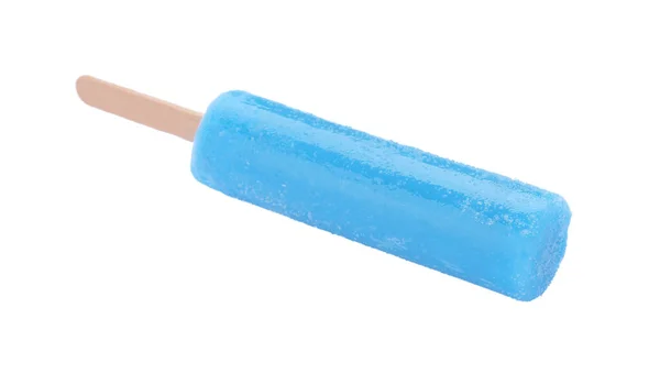 Köstlicher Eis Pop Auf Weißem Hintergrund Eis Stiel — Stockfoto